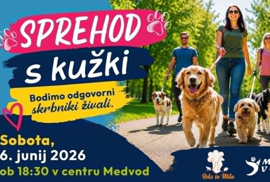 Sprehod s kužki: skupaj za odgovorno skrbni&scaron;tvo
